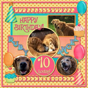 Happy Bday Ruby and Angel