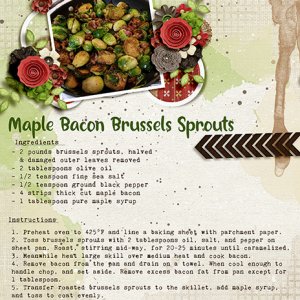 Maple Bacon Brussels Sprouts
