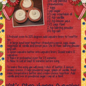 Strawberry Cupcakes