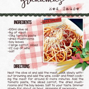 grandma's red sauce