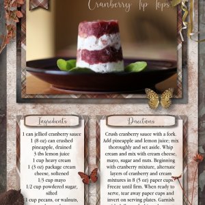 Cranberry Tip Tops Recipe