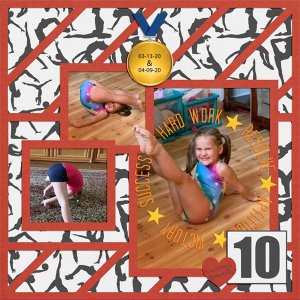 Gymnastics via Zoom!