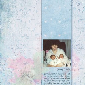 April 2020 Scraplift Challenge - Four Days Old