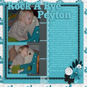 Rock a Bye Peyton
