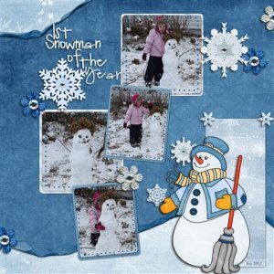 1st Snowman of the Year