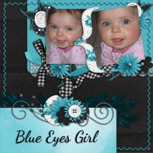 Blue Eyes girl