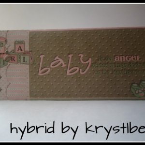 Baby Girl Card