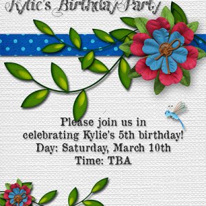 4x6 Birthday Invite 2