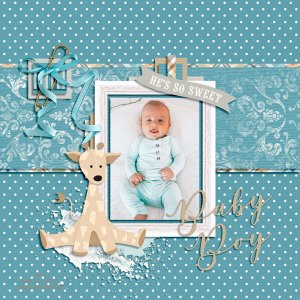 Grandson Jaxon - 3 months old
