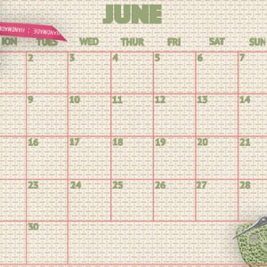June desktop - Sewing