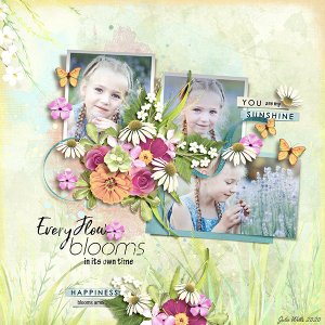 every flower blooms