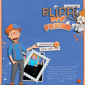 Blippi my friend