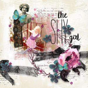 shy girl