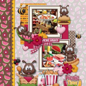 Picnic Friends by Boomersgirl Designs