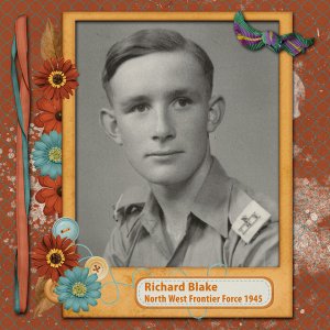 Richard Blake, North West Frontier Force Rifles, 1945
