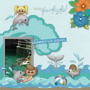 Dolphin Encounters by Boomersgirl Design