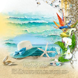 TROPICAL BLISS by Vanila M Designs