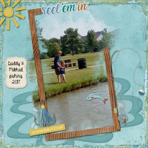 Fishing with dad