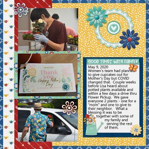 Mothers Day Drive Thru Flowers