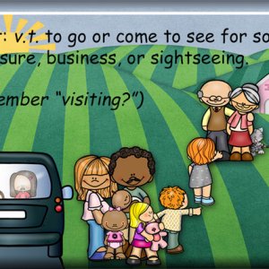 V is for Visit