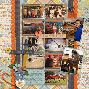 Stay at Home - Abigail's puzzles Mar + Apr 2020