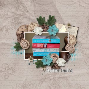 Dagilicious - Summer Bliss Cluster + Word Art