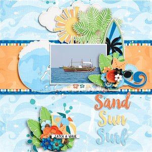 Sand Sun Surf
