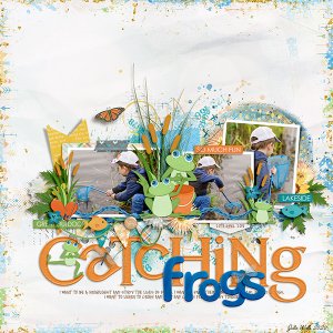 catching frogs