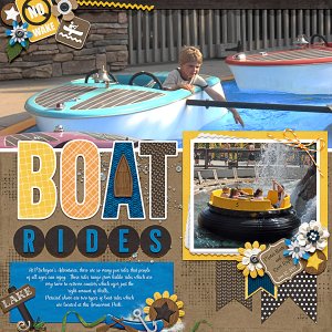 Motor Boats and River Raft