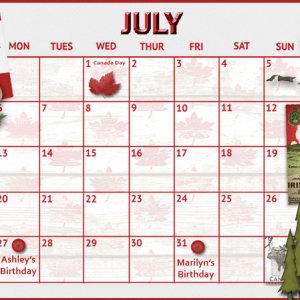 July Desktop