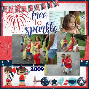 Free to Sparkle - Mix It Up Challenge June 2020