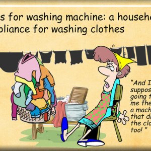 W is for Washing Machine