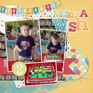 Make A Wish - Scraplift Challenge June 2020