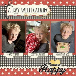 June 2020 Font Challenge: A Day with Calvin