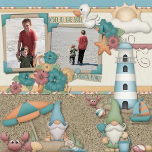 Seaside Gnomes by Boomersgirl Design