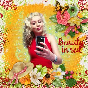Beauty-in-red