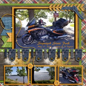 Scott riding motorcycle Sequoyah State Park 5.17.20