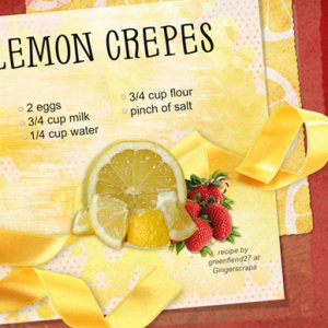 Use It All Challenge Lemon Crepes with Strawberries