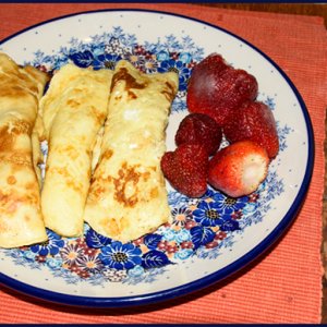 Use It All Challenge Lemon Crepes with Strawberries