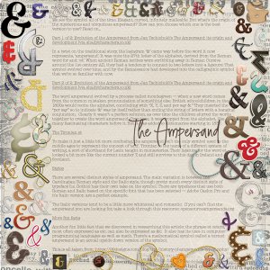 Ampersands for Glee