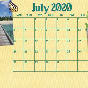 July 2020 Calendar