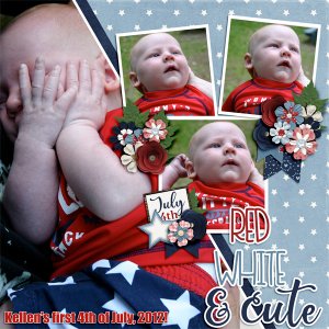 Red White and Cute