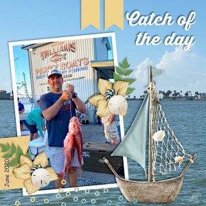 Doug and his fish