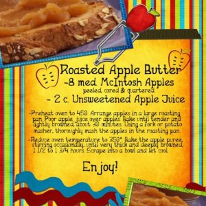 Roasted Apple Butter!