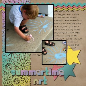 Sidewalk Art