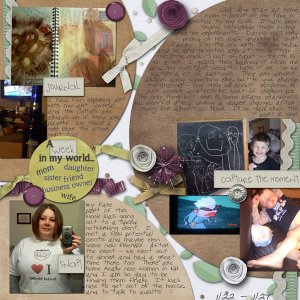 A week in my world
