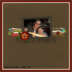 Gabe and Grandma