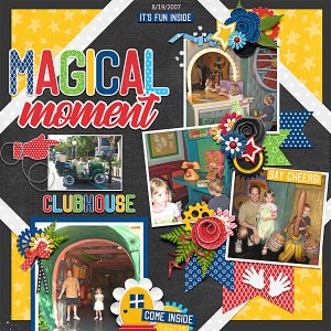 Clubhouse at DisneyLand