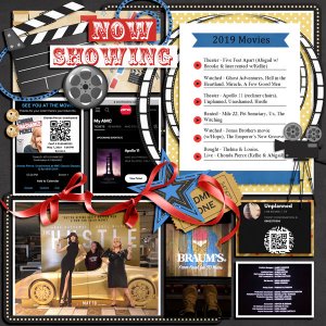 2019 Movies Seen at Theater Rented Purchased
