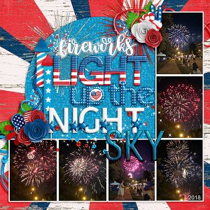 Fireworks Light Up The Night Sky